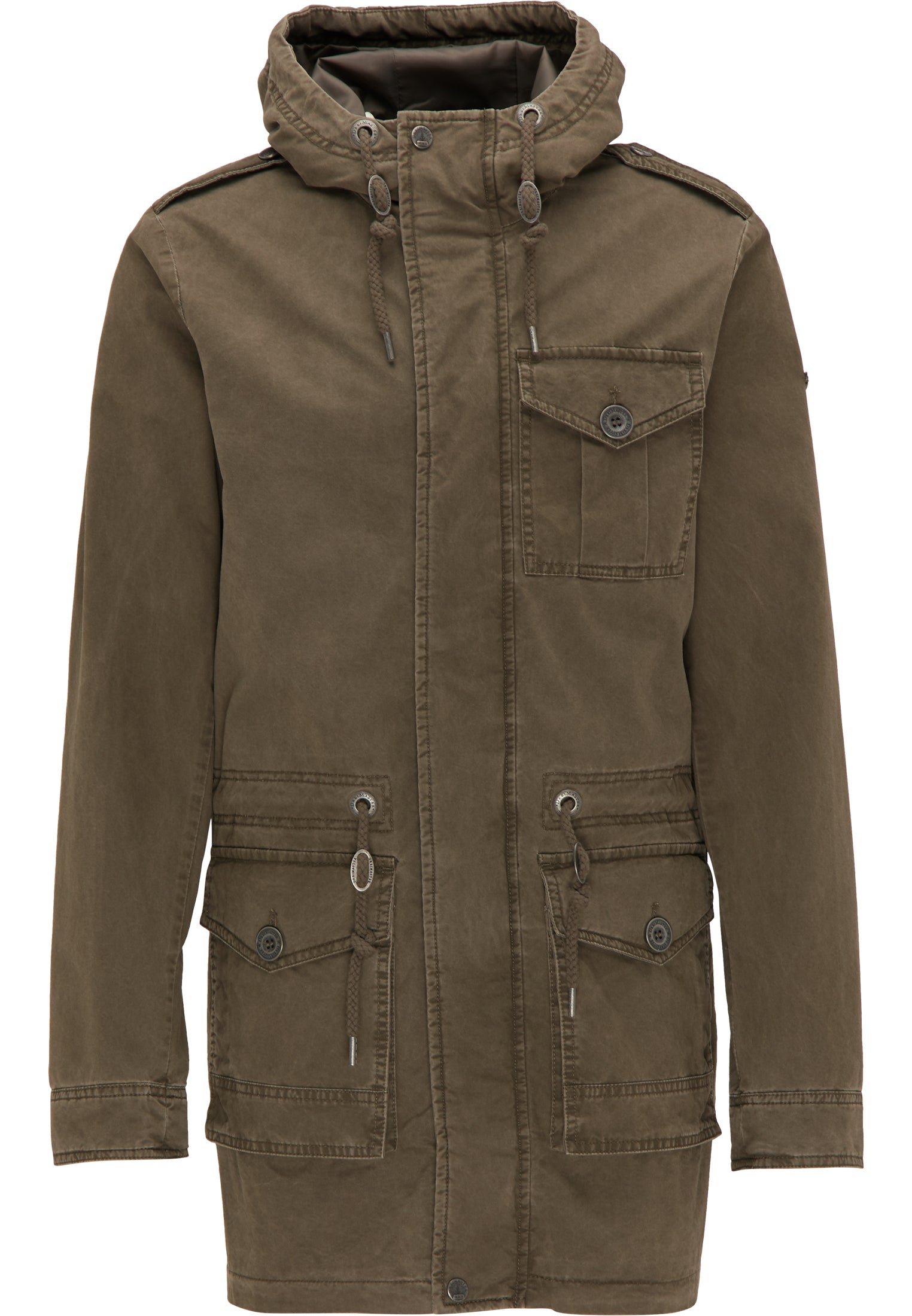 DreiMaster Vintage Herren-Baumwollparka