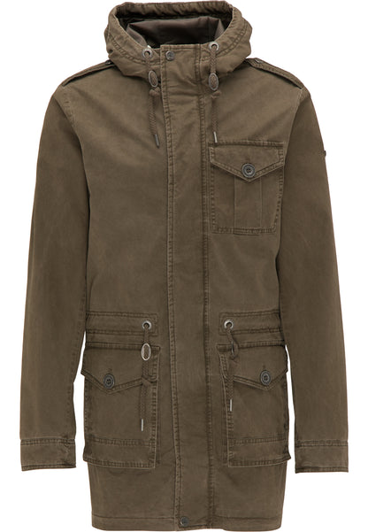DreiMaster Vintage Herren-Baumwollparka