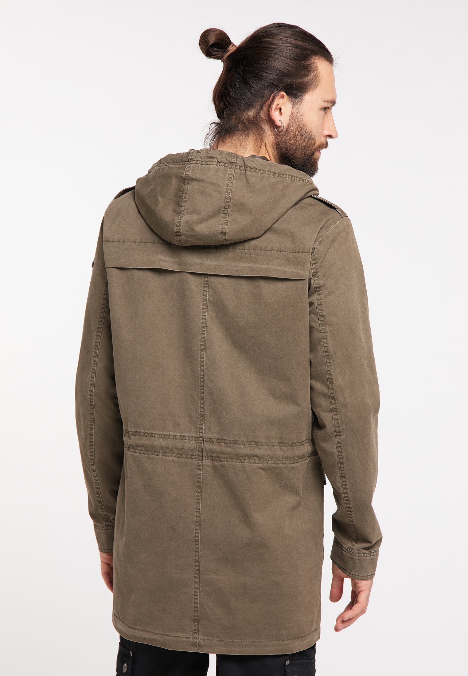 DreiMaster Vintage Herren-Baumwollparka