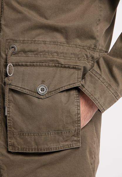 DreiMaster Vintage Herren-Baumwollparka