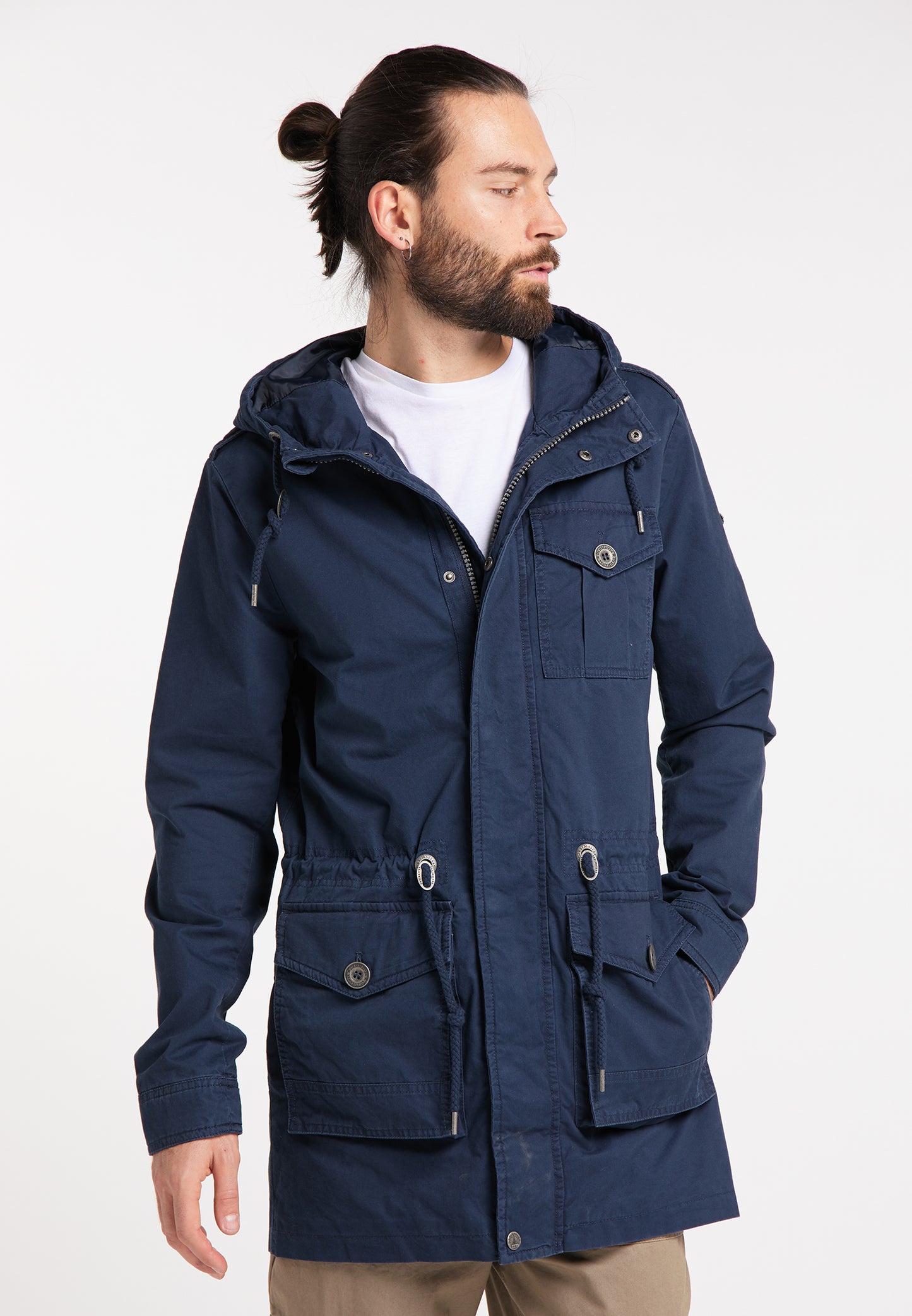 DreiMaster Vintage Mężczyźni bawełniana parka