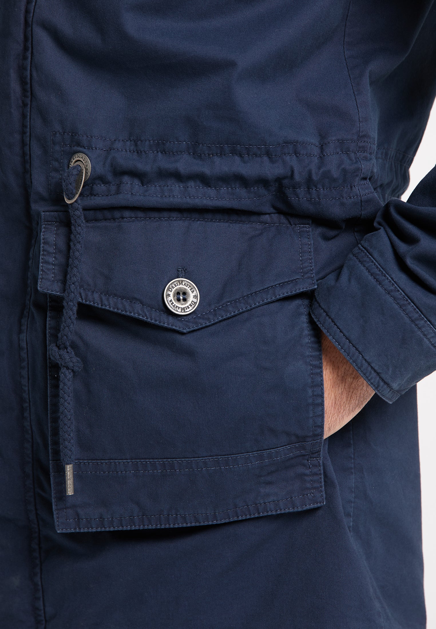 DreiMaster Vintage Mężczyźni bawełniana parka