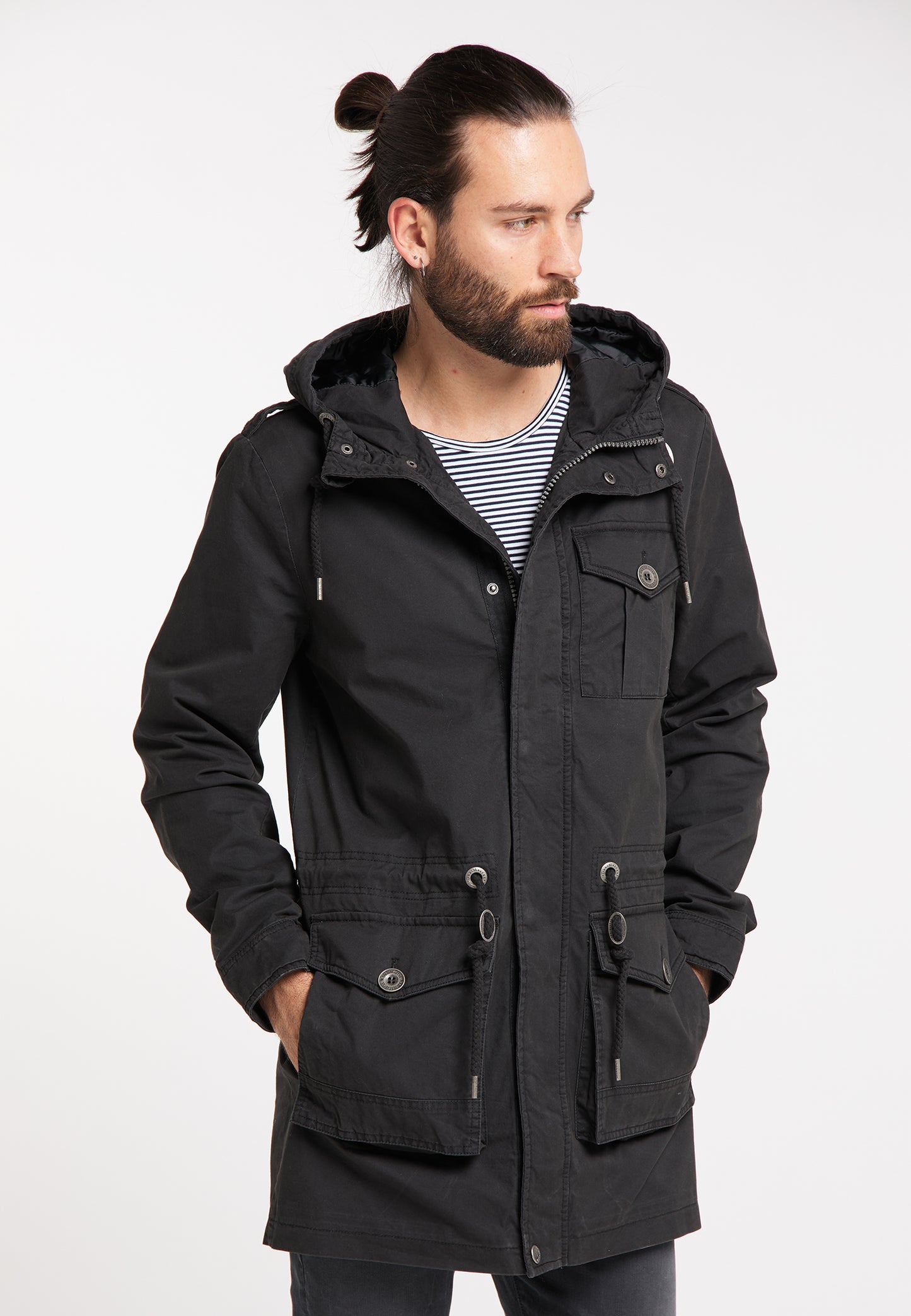 DreiMaster Vintage Mężczyźni bawełniana parka
