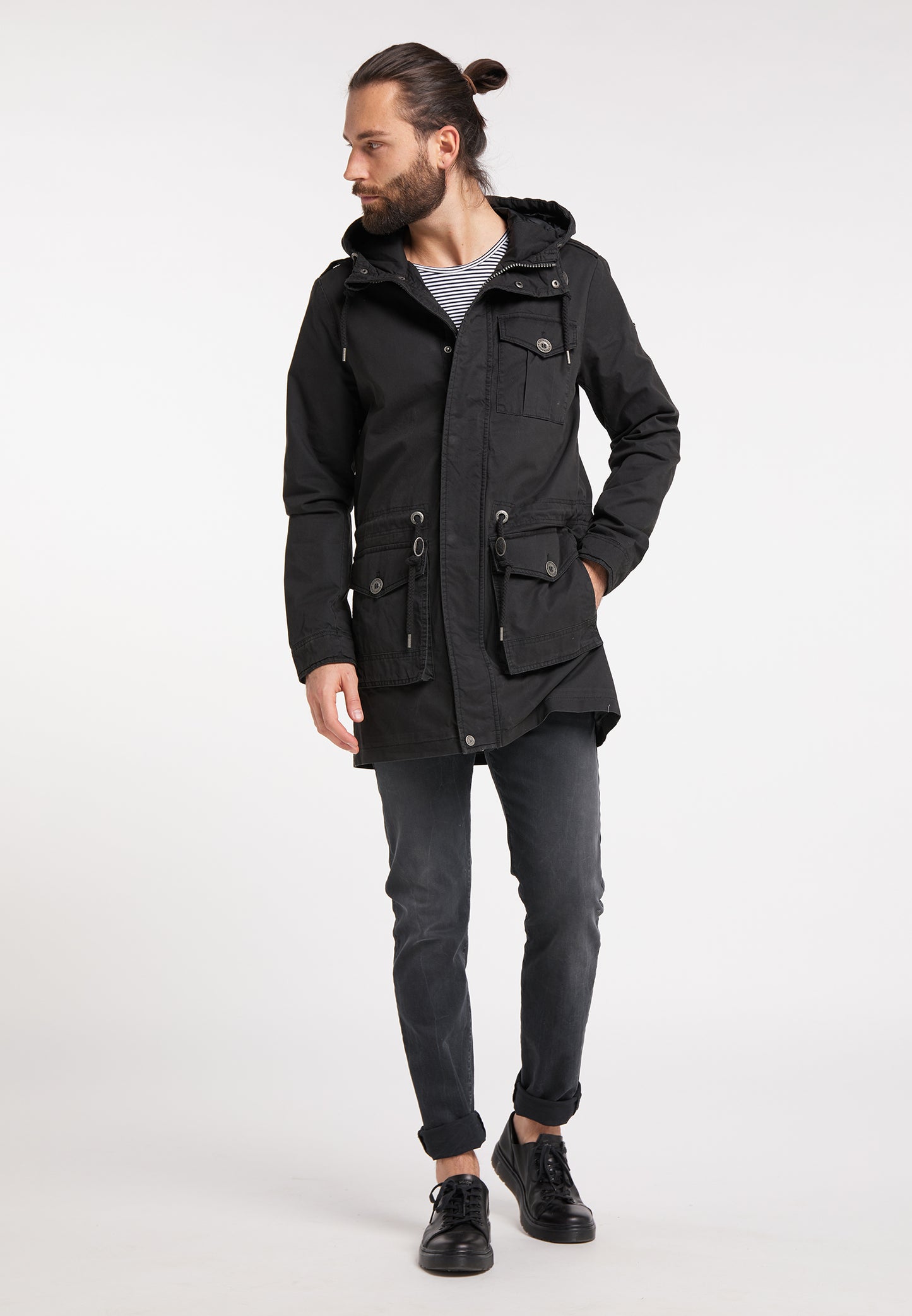 DreiMaster Vintage Mężczyźni bawełniana parka