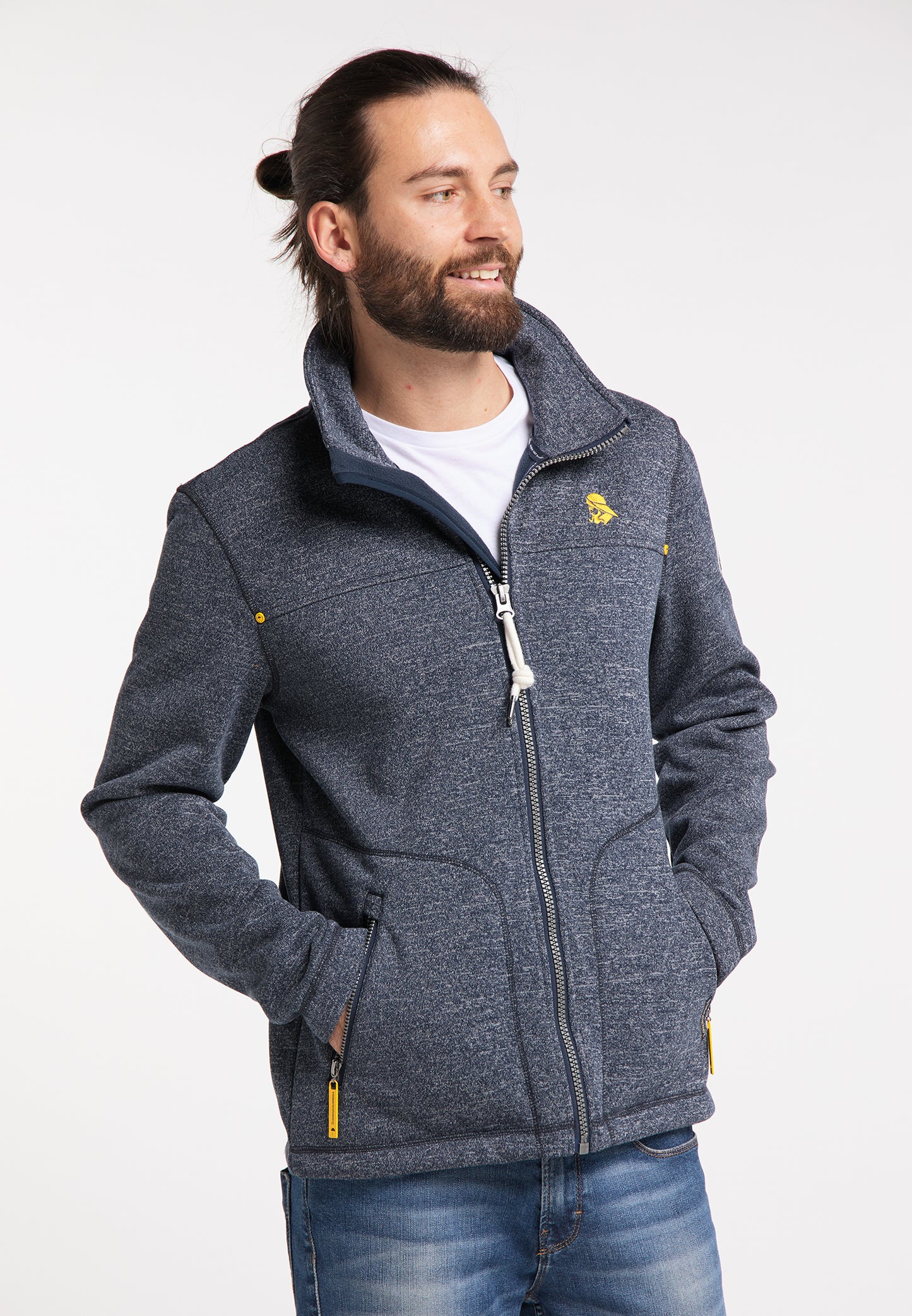 Schmuddelwedda Men's Strickfleece Funktionsjacke