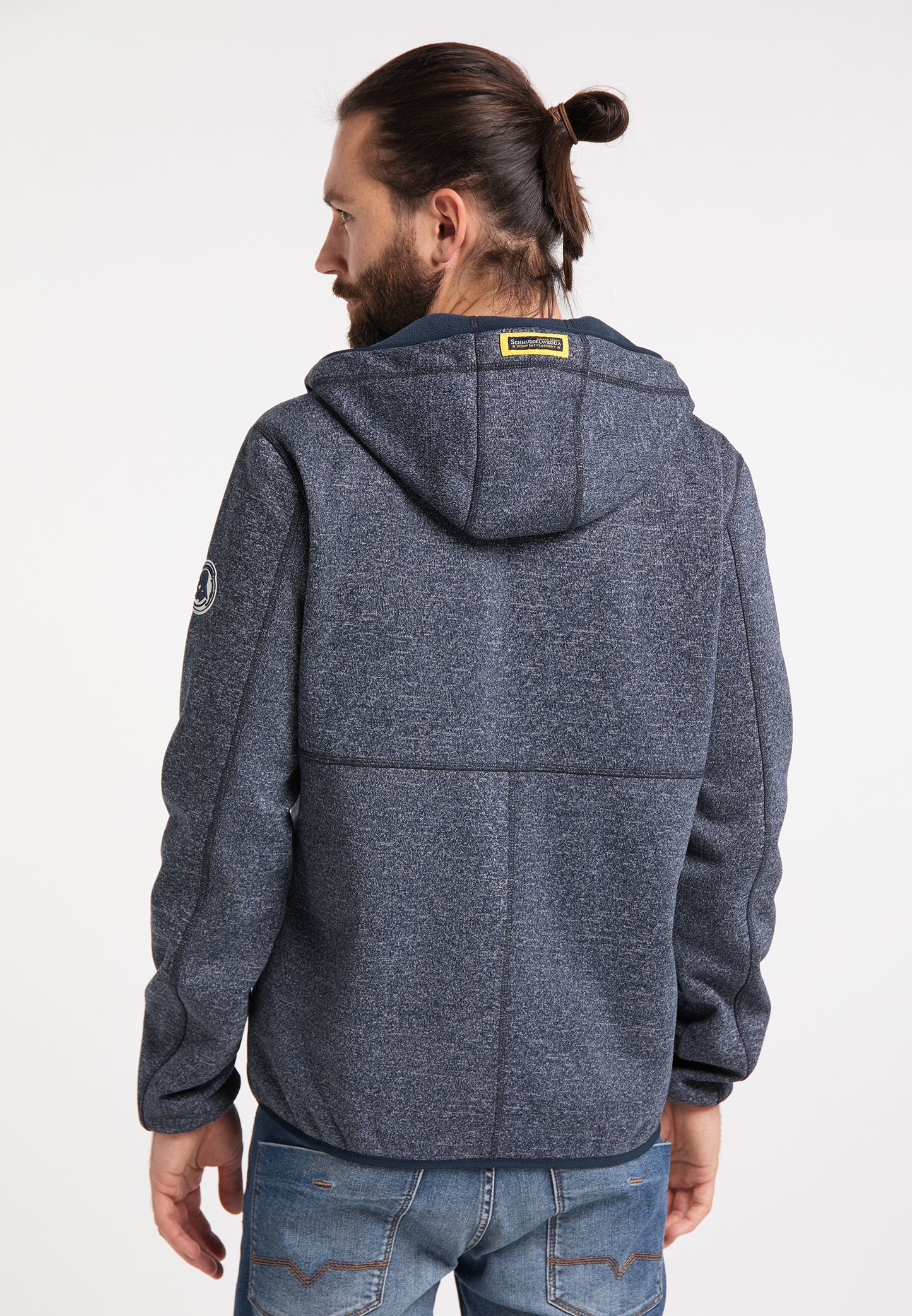 Schmuddelwedda Men's Strickfleece Funktionsjacke