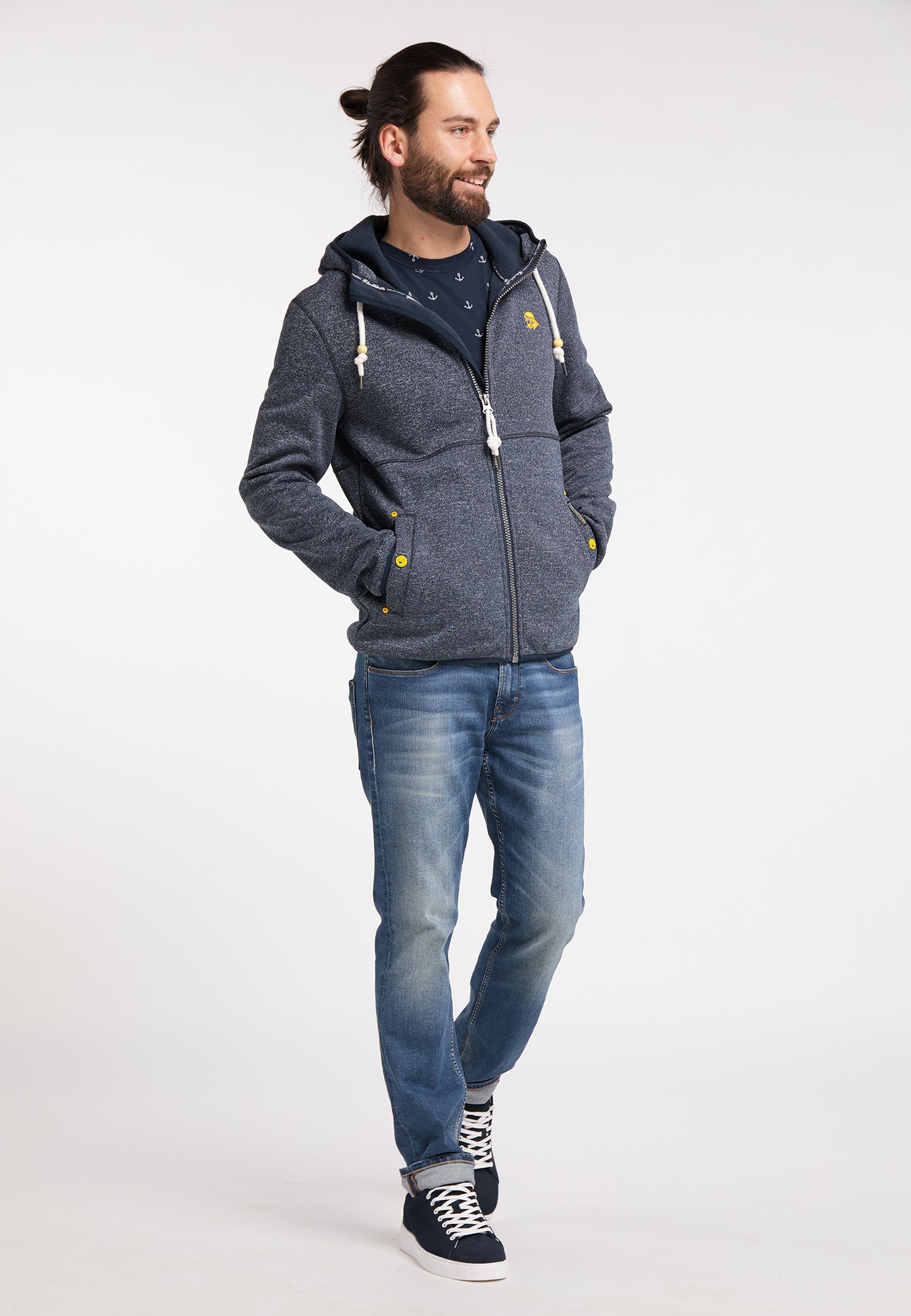 Schmuddelwedda Men's Strickfleece Funktionsjacke