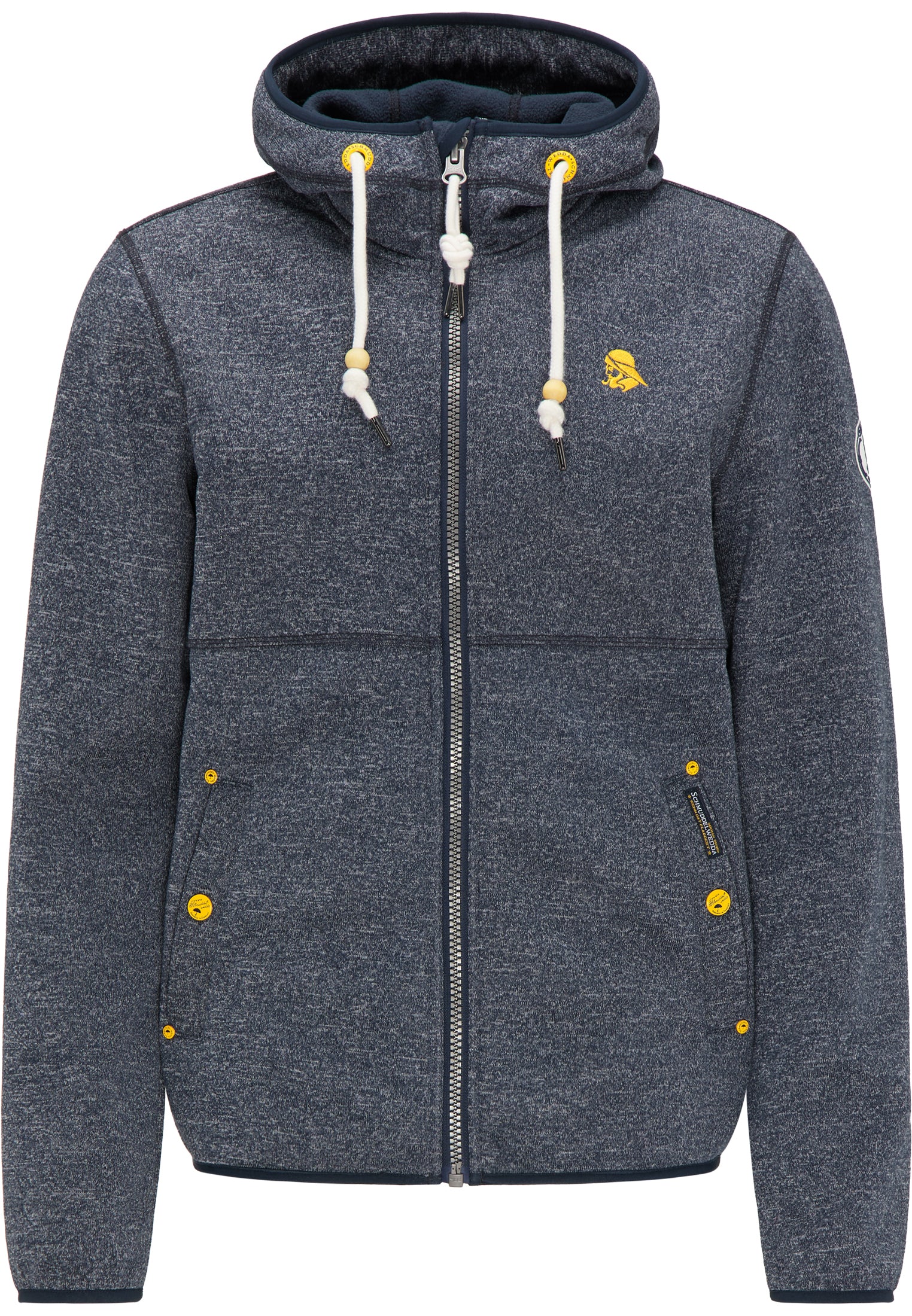 Schmuddelwedda Men's Strickfleece Funktionsjacke