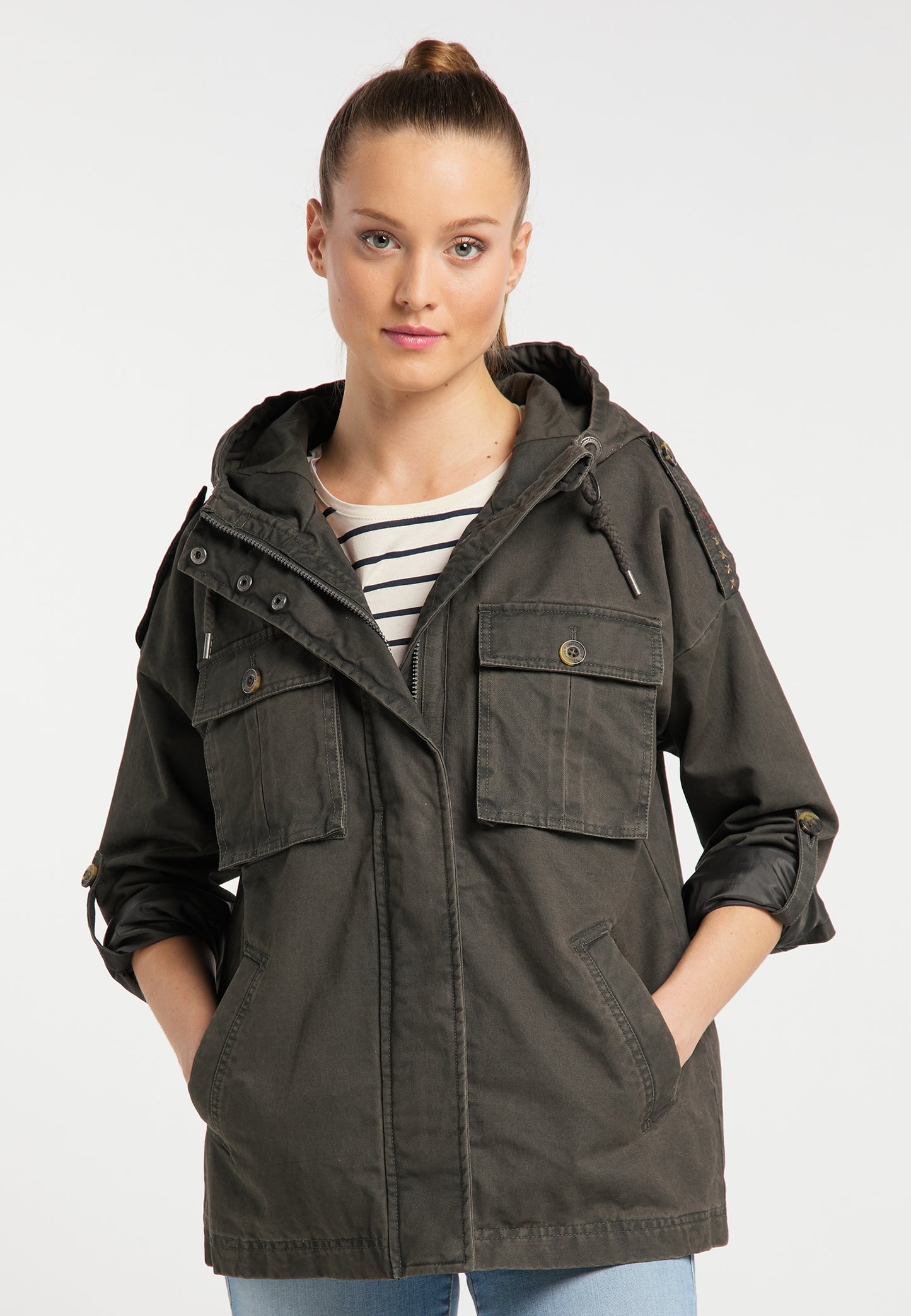 DreiMaster Vintage Damen Leichte Jacke