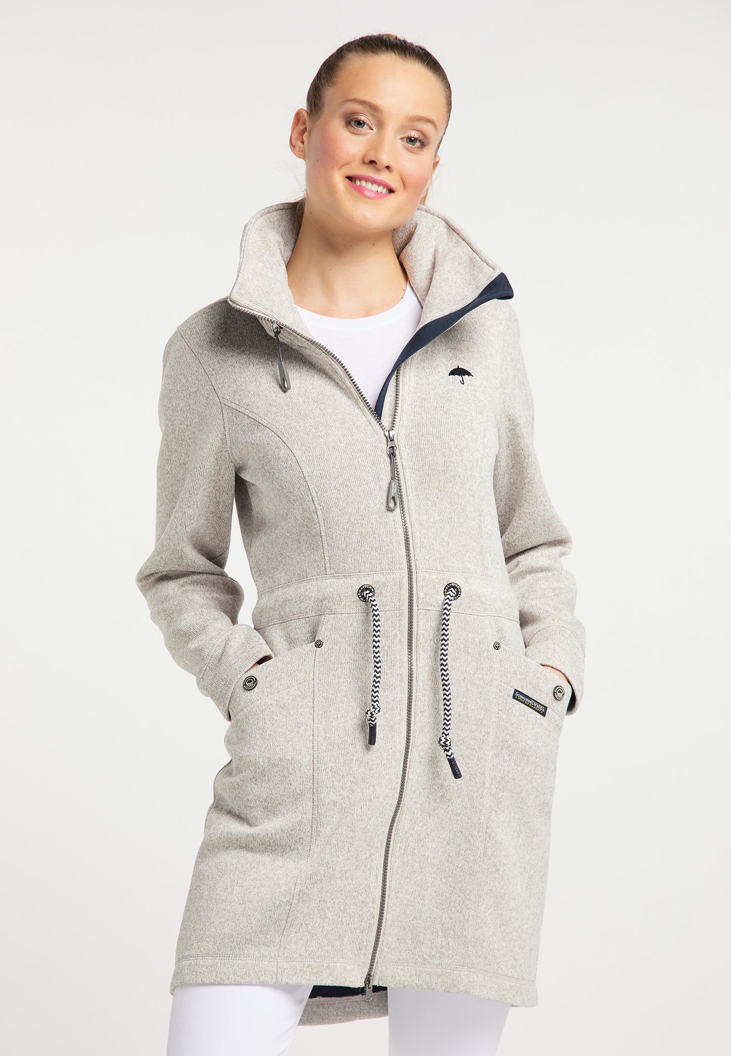 Schmuddelwedda Women's Strickfleece Mantel