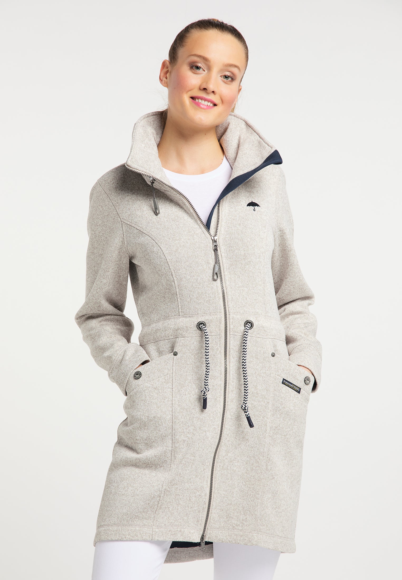 Schmuddelwedda Women's Strickfleece Mantel