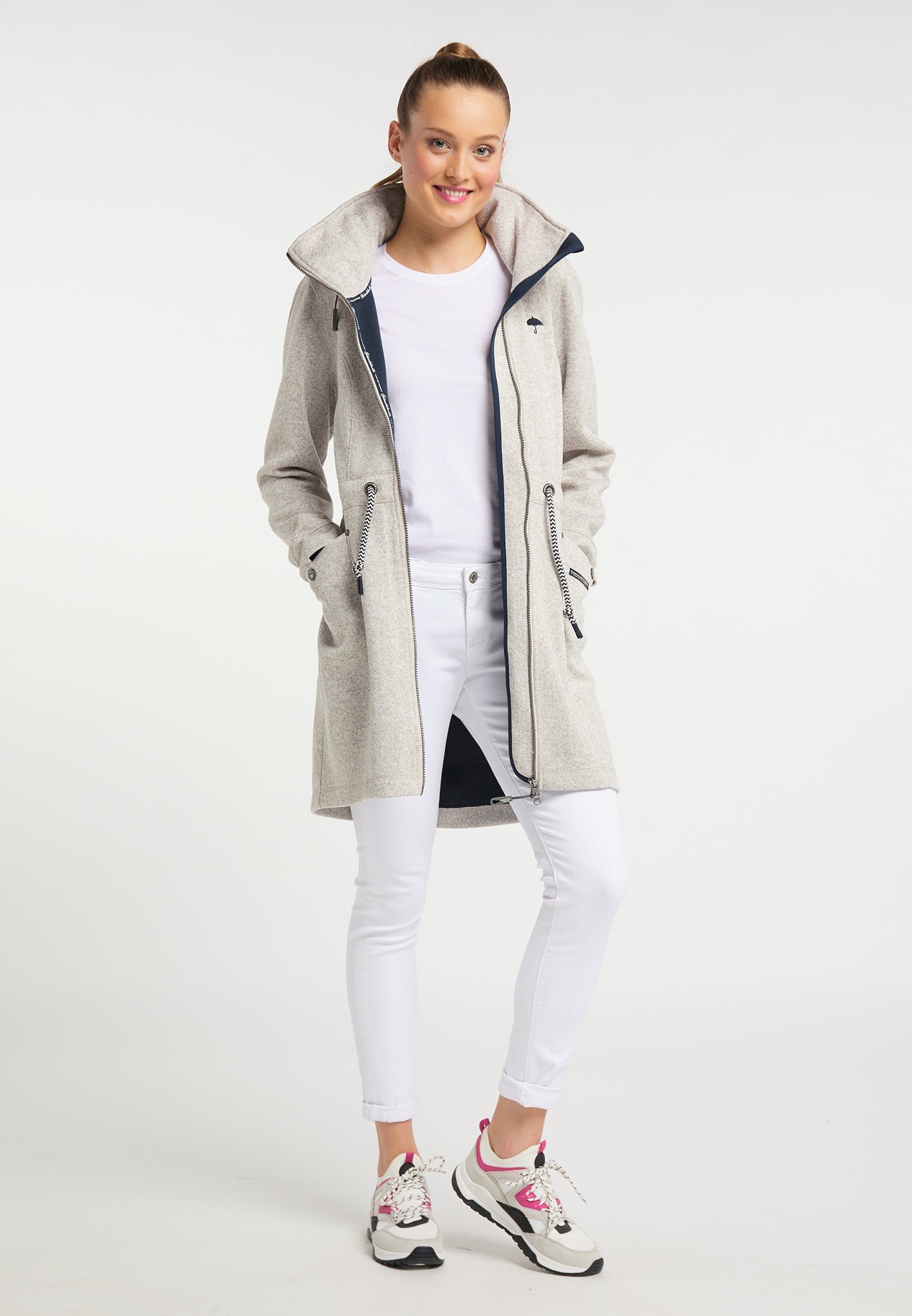 Schmuddelwedda Women's Strickfleece Mantel