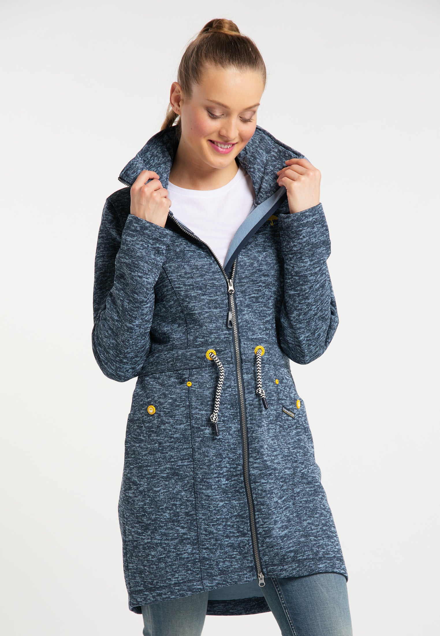 Schmuddelwedda Women's Strickfleece Mantel