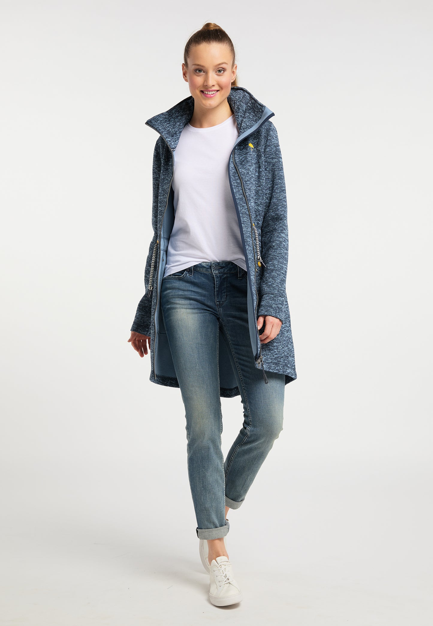 Schmuddelwedda Women's Strickfleece Mantel