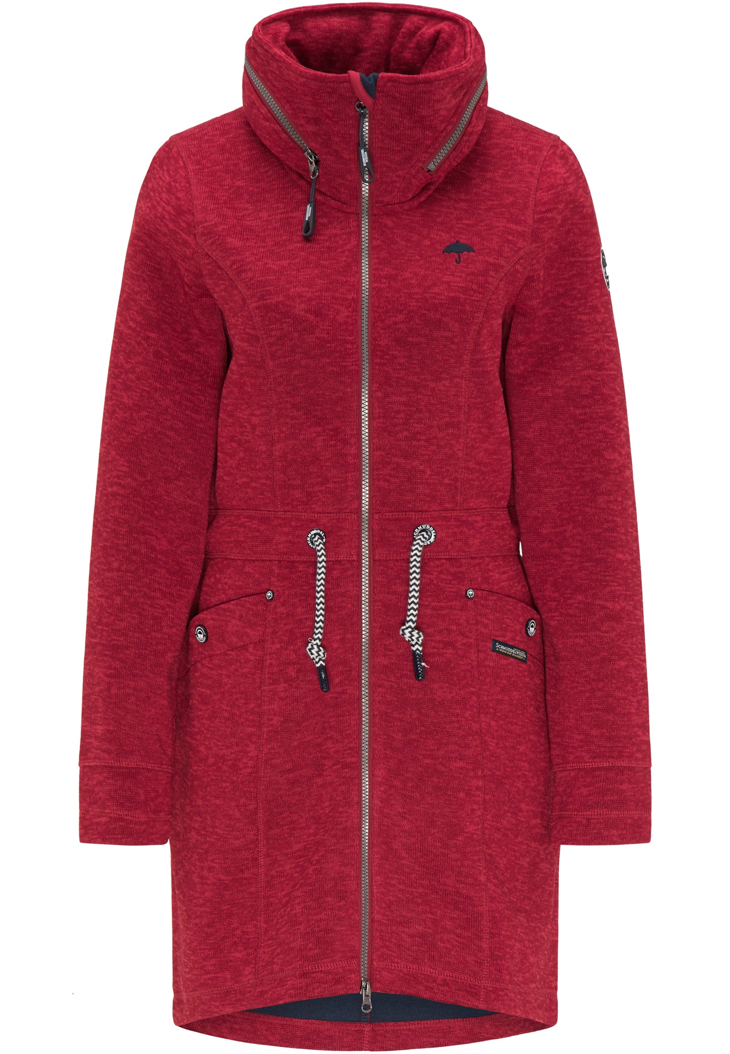 Schmuddelwedda Women's Strickfleece Mantel