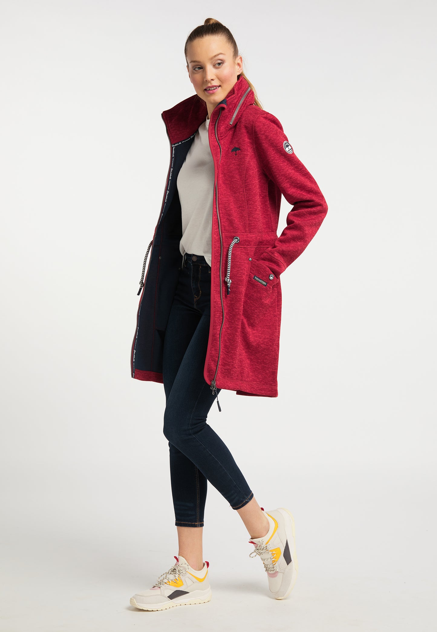 Schmuddelwedda Women's Strickfleece Mantel