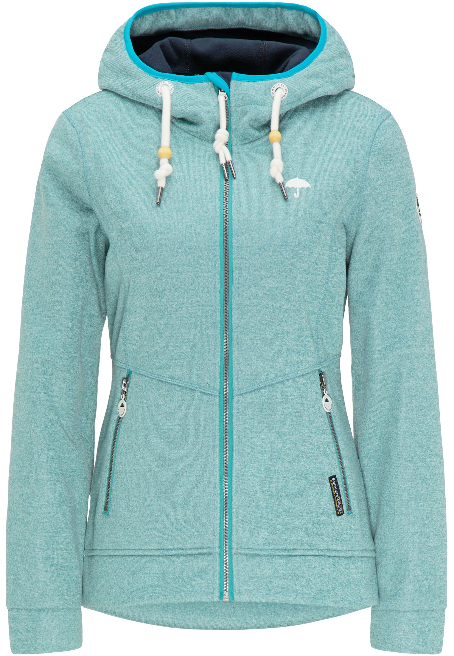 Schmuddelwedda Women's Strickfleece Funktionsjacke