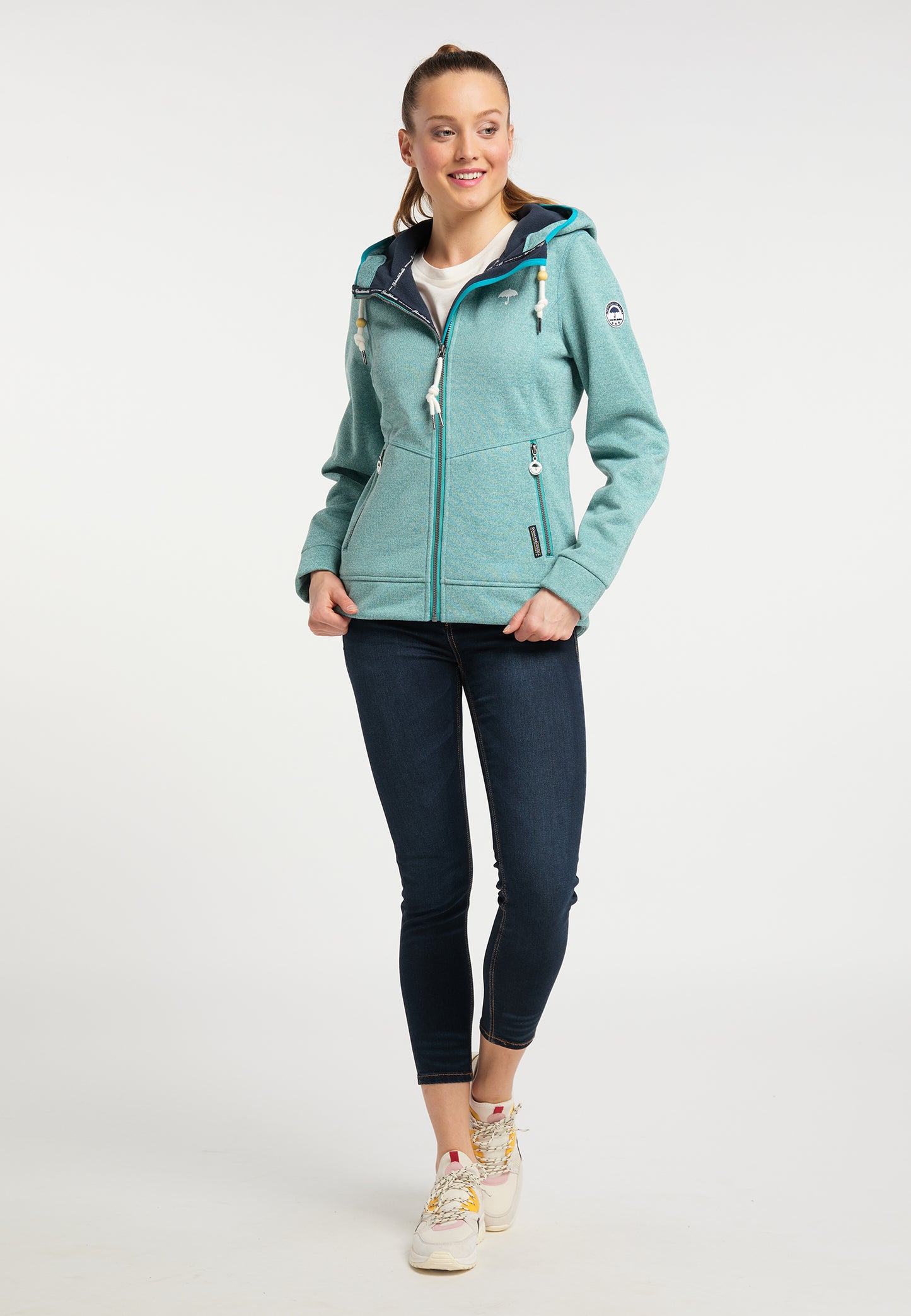 Schmuddelwedda Women's Strickfleece Funktionsjacke