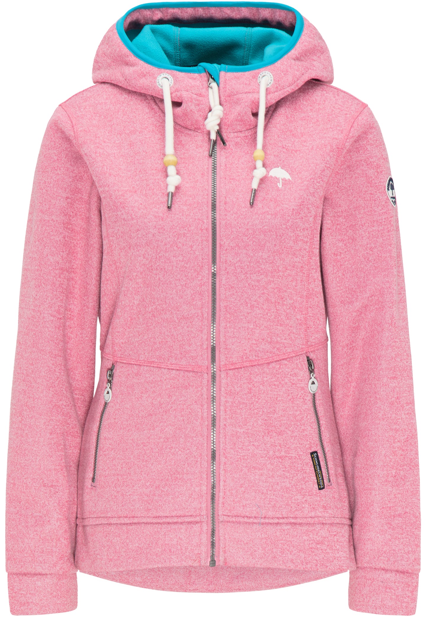 Schmuddelwedda Women's Strickfleece Funktionsjacke
