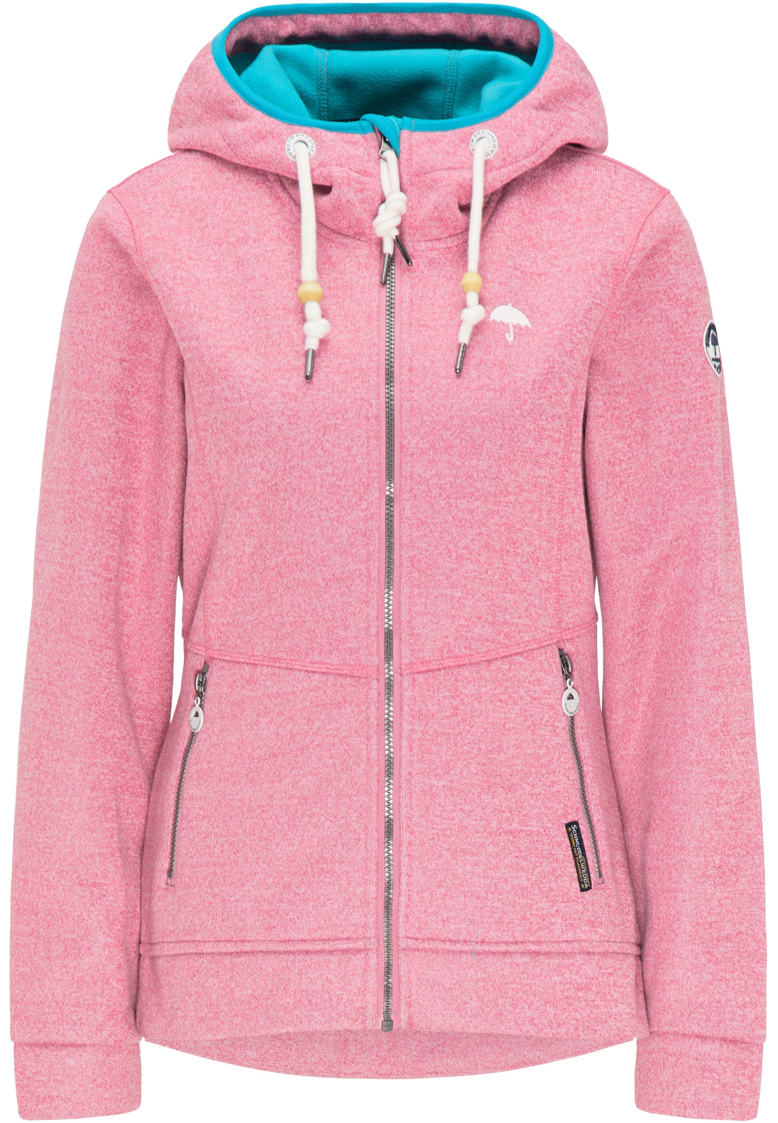 Schmuddelwedda Women's Strickfleece Funktionsjacke