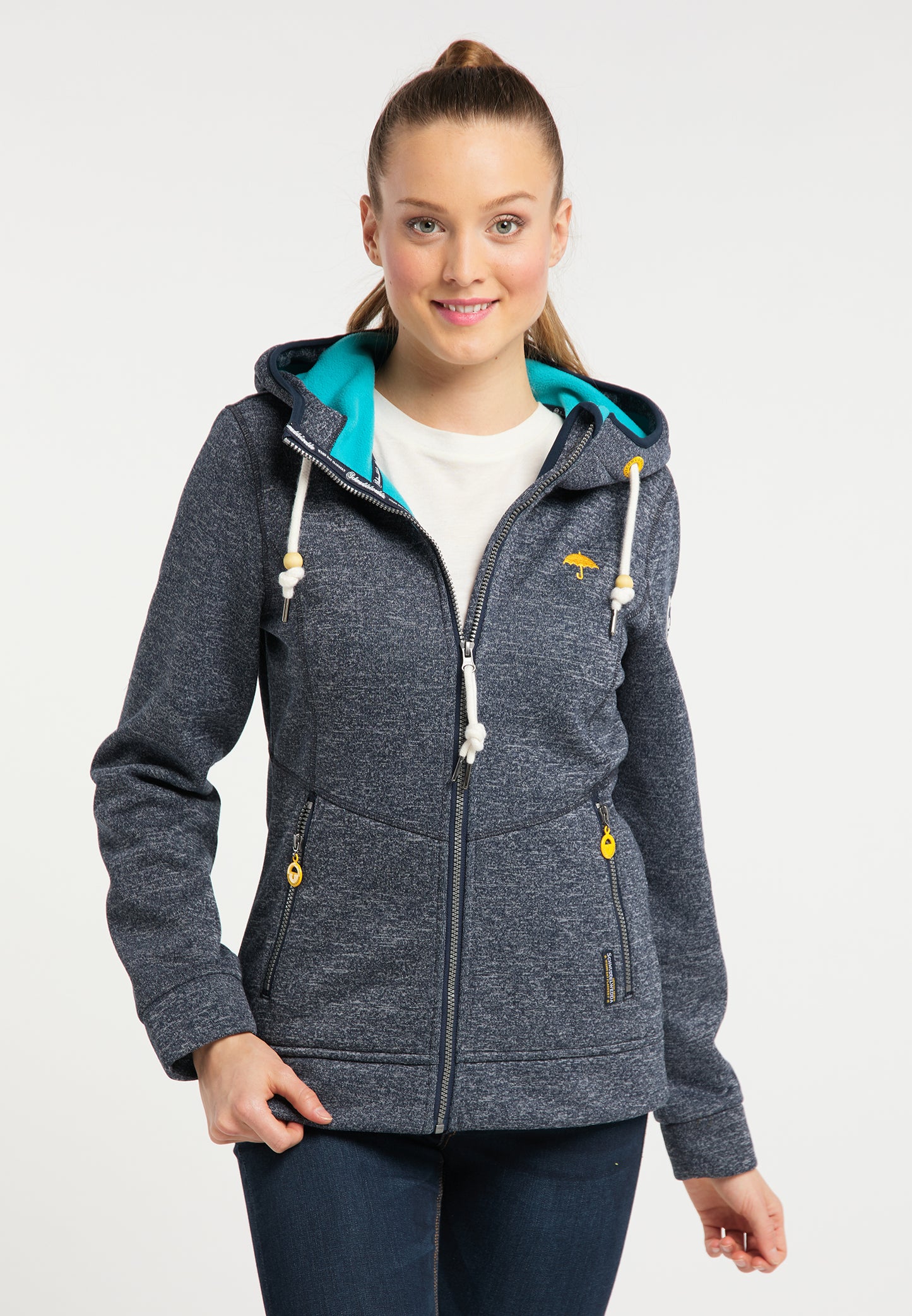 Schmuddelwedda Women's Strickfleece Funktionsjacke