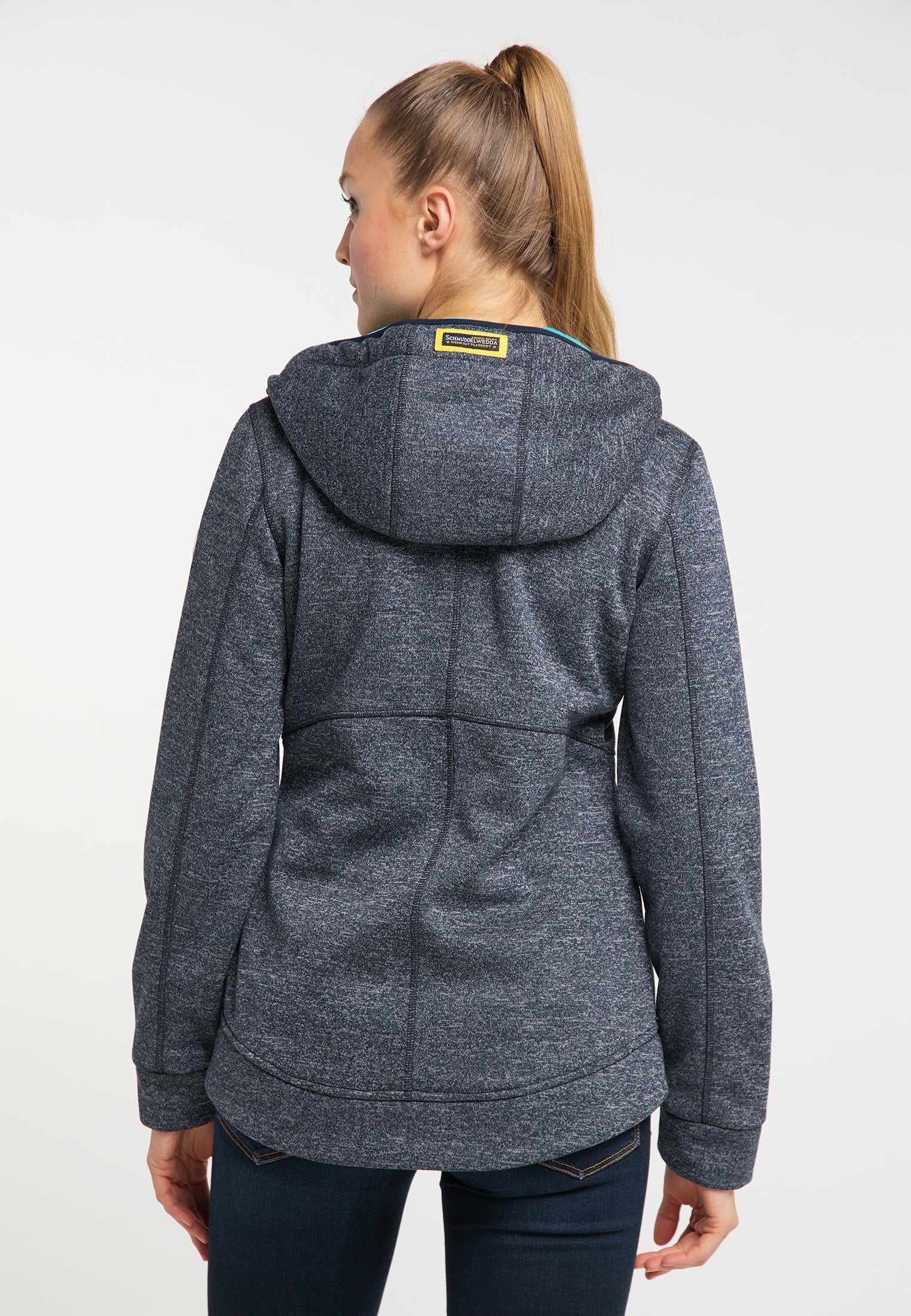 Schmuddelwedda Women's Strickfleece Funktionsjacke