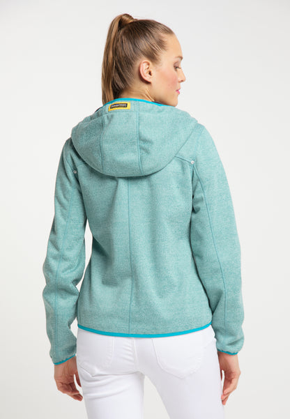 Schmuddelwedda Damen Strickfleece-Funktionsjacke