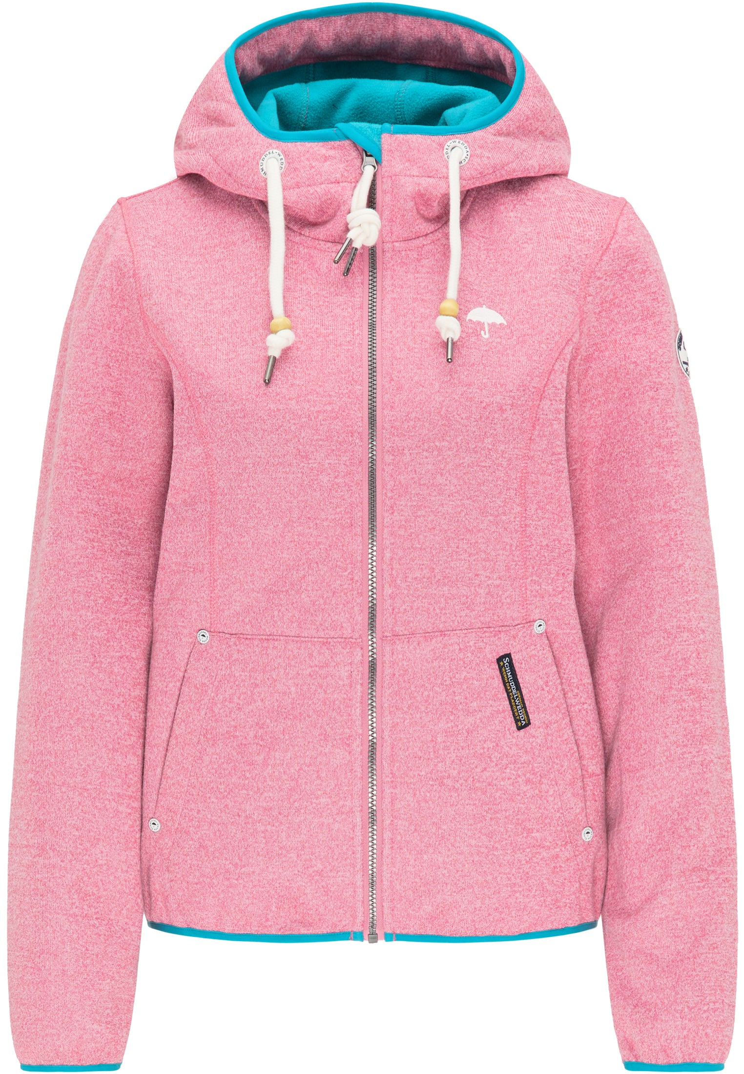 Schmuddelwedda Damen Strickfleece-Funktionsjacke