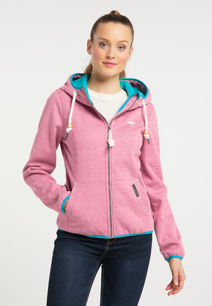 Schmuddelwedda Damen Strickfleece-Funktionsjacke