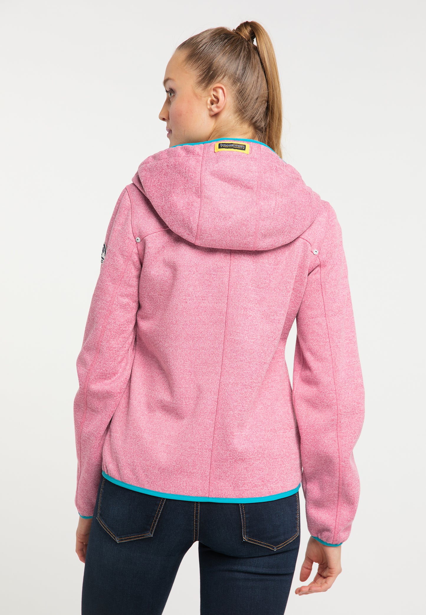Schmuddelwedda Damen Strickfleece-Funktionsjacke