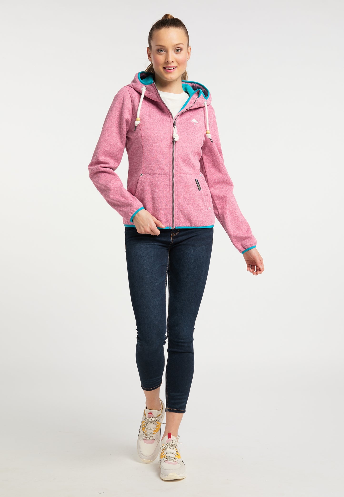 Schmuddelwedda Damen Strickfleece-Funktionsjacke