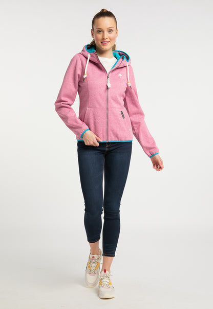 Schmuddelwedda Damen Strickfleece-Funktionsjacke