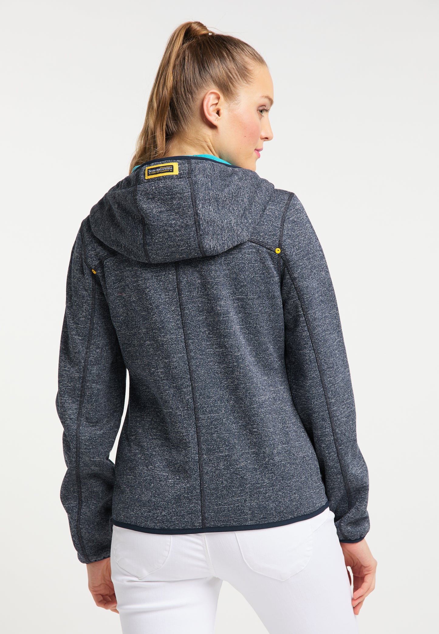 Schmuddelwedda Damen Strickfleece-Funktionsjacke