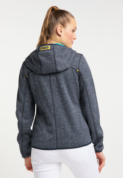 Schmuddelwedda Damen Strickfleece-Funktionsjacke