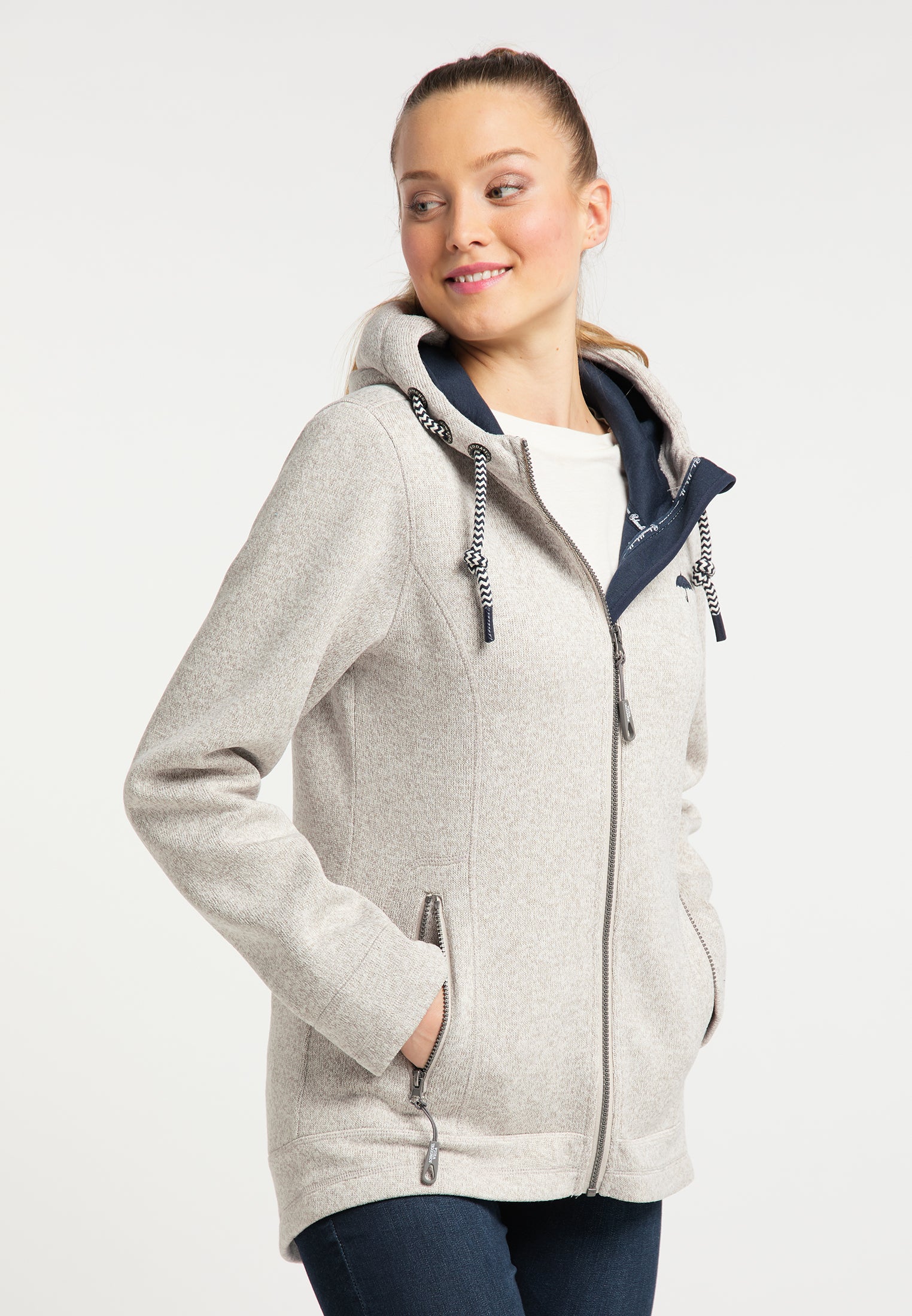 Schmuddelwedda Women's Strick-Jersey Jacke