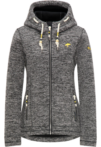Schmuddelwedda Damen-Strickfleecejacke