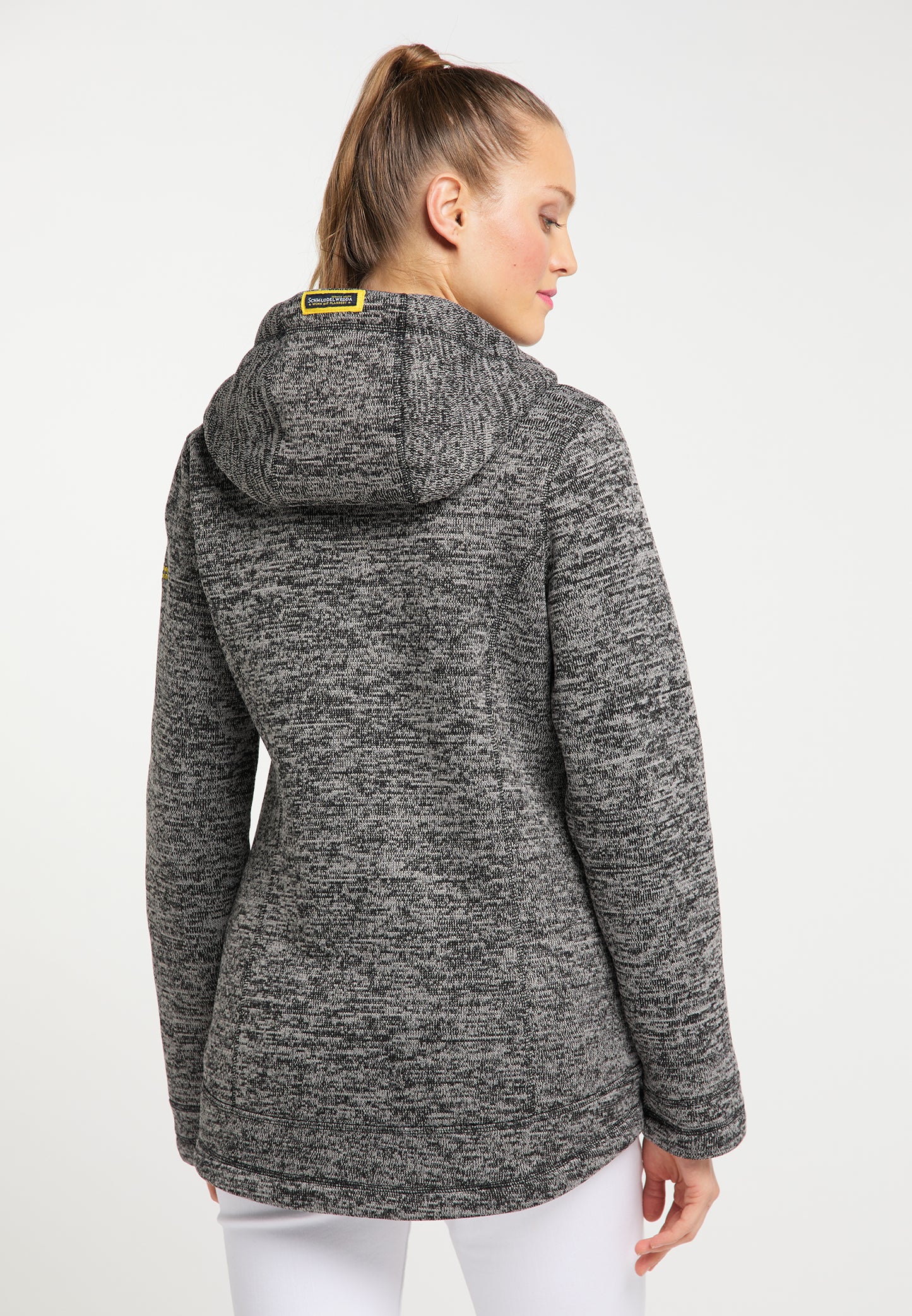 Schmuddelwedda Damen-Strickfleecejacke