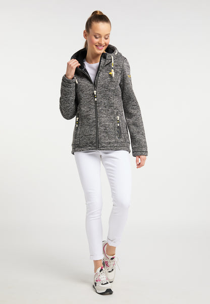 Schmuddelwedda Damen-Strickfleecejacke