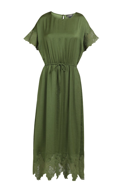 DreiMaster Vintage Women's Satinkleid