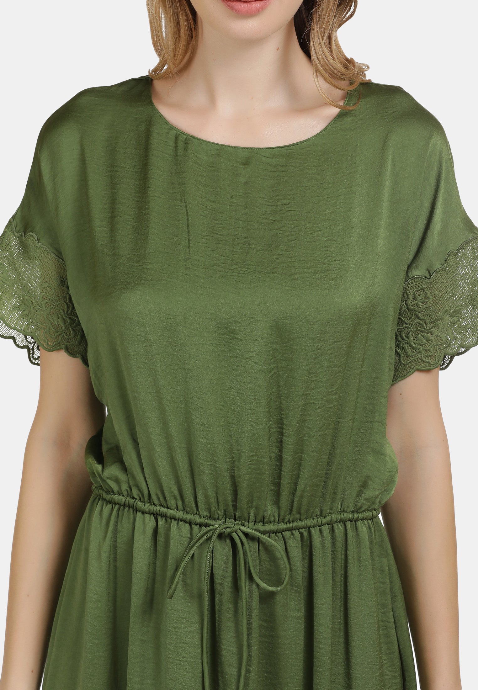 DreiMaster Vintage Women's Satinkleid