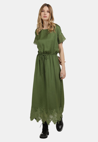 DreiMaster Vintage Women's Satinkleid