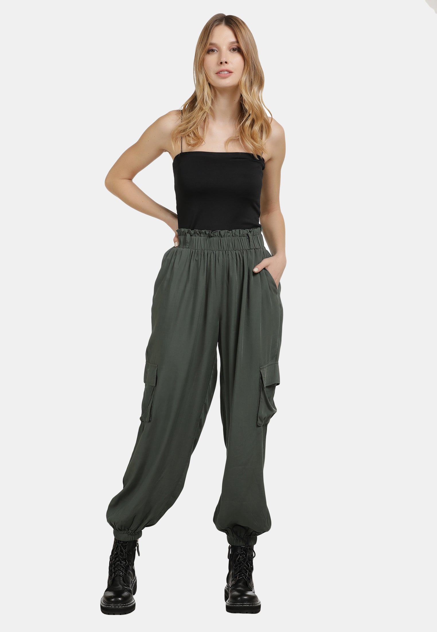 DreiMaster Vintage Damen-Cargohose