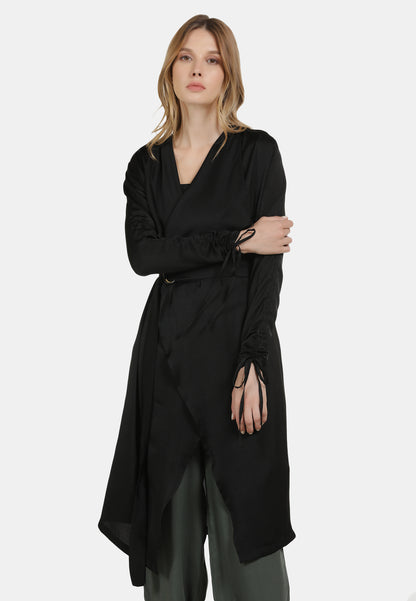 DreiMaster Vintage Women's Satinmantel