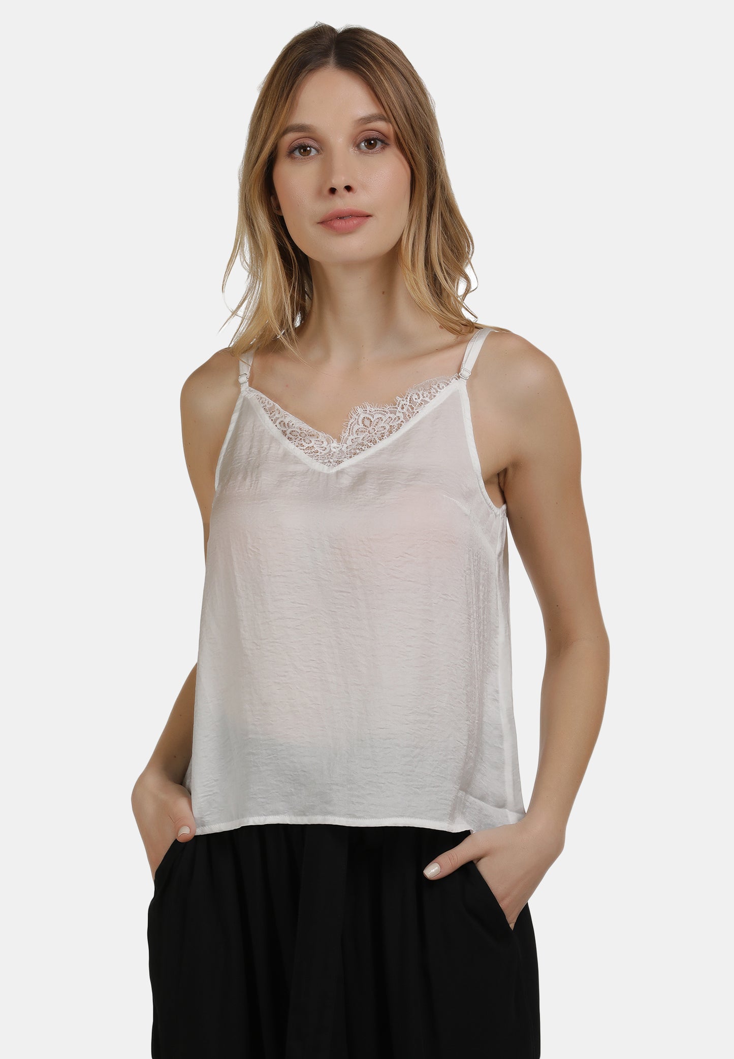DreiMaster Vintage Women's Spitzentop