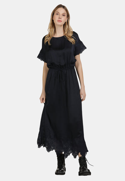 DreiMaster Vintage Women's Satinkleid