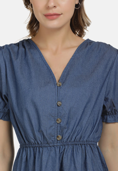 DreiMaster Vintage Damen Kleid