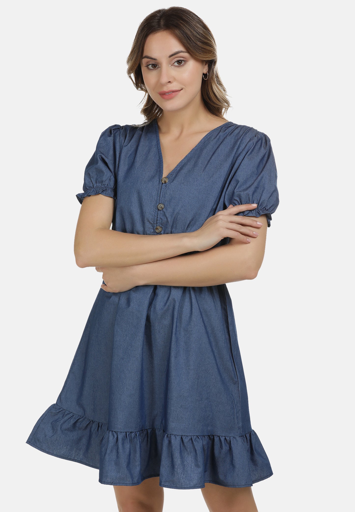 DreiMaster Vintage Damen Kleid