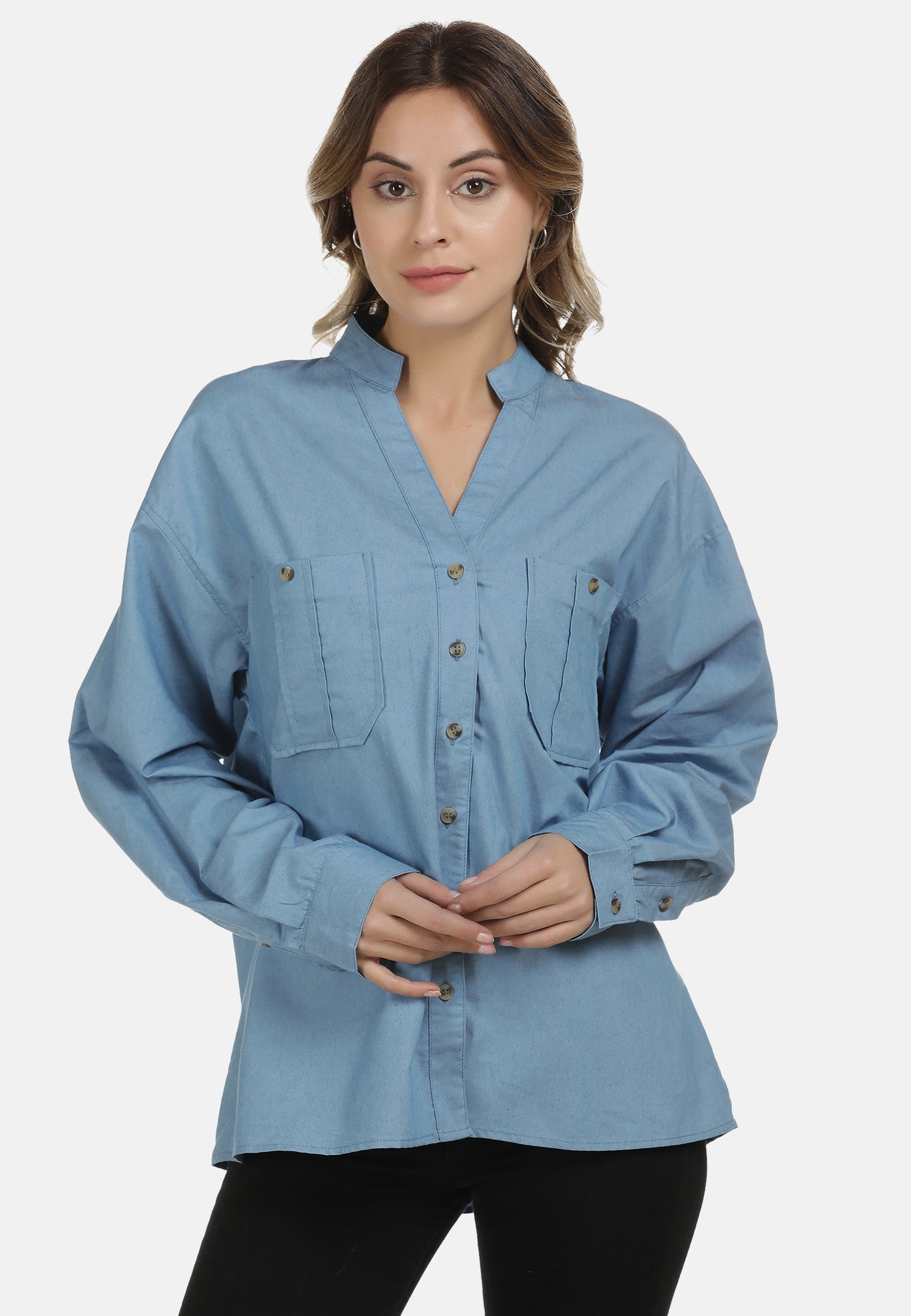 DreiMaster Vintage Damen Bluse