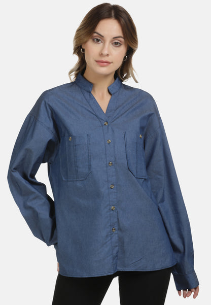 DreiMaster Vintage Damen Bluse