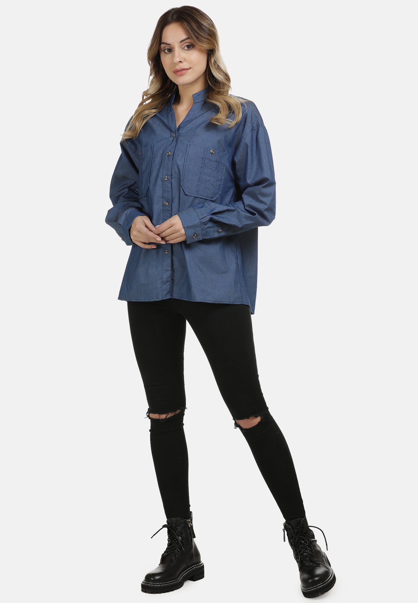 DreiMaster Vintage Damen Bluse